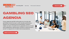 Details : Gambling SEO Agencia